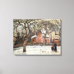 Kastanienbäume in Louveciennes, c.1871-2 Leinwanddruck