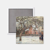 Kastanienbäume in Louveciennes, c.1871-2 Magnet (Vorderseite/Rückseite)