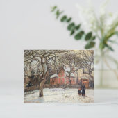 Kastanienbäume in Louveciennes, c.1871-2 Postkarte (Stehend Vorderseite)