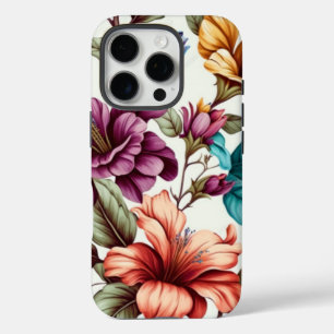 Kastanienblätter Muster iPhone 16 Pro Hülle