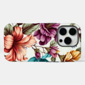 Kastanienblätter Muster Case-Mate iPhone Hülle (Rückseite (Horizontal))
