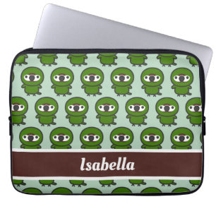 Kastanienbrauen Laptopschutzhülle