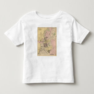 Kastanienbraun, Lewiston Karte Kleinkind T-shirt