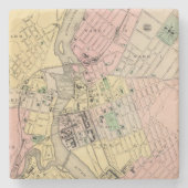 Kastanienbraun, Lewiston Steinuntersetzer (Vorderseite)