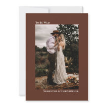 Kastanienbraun Minimalistisches vertikales Foto Ho