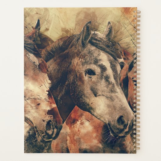 Kastanienbraun Planer (Rückseite)