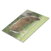 Kastanienbraun Reitpur Notepad Notizblock (angewinkelt)