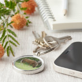 Kastanienbraun Schlüsselanhänger (Seite)