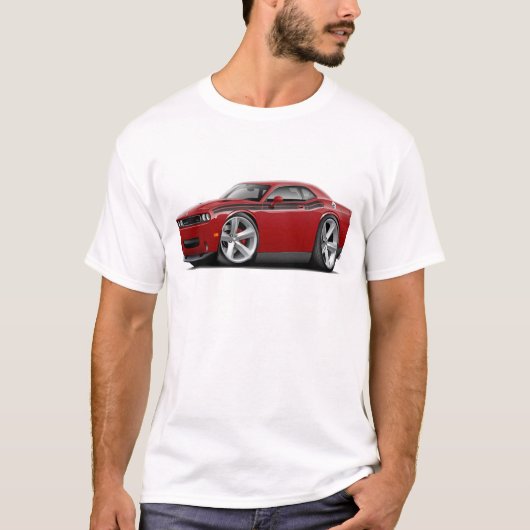 Kastanienbraun-Schwarzes Auto 2009-11 T-Shirt (Vorderseite)