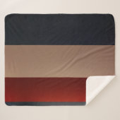 Kastanienbraun Sherpadecke (Vorderseite (Horizontal))