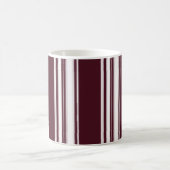 Kastanienbraun Stripes Tasse (Mittel)