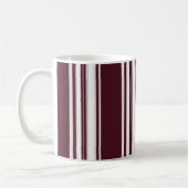Kastanienbraun Stripes Tasse (Links)