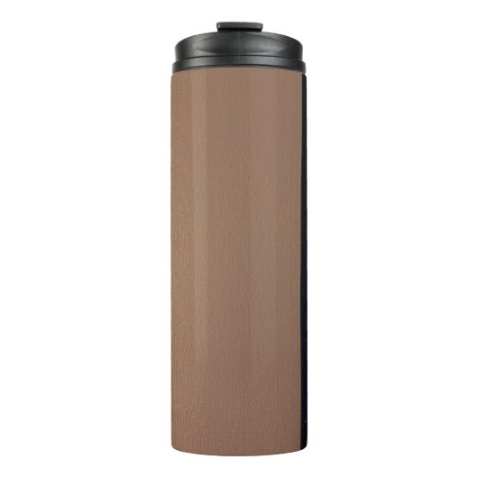 Kastanienbraun Thermosbecher (Vorderseite)