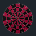 Kastanienbraun und Schwarzes Dartscheibe<br><div class="desc">Kastanienbraune und schwarze Dartscheibe</div>