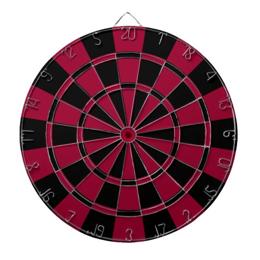 Kastanienbraun und Schwarzes Dartscheibe (vorne)