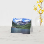 Kastanienbraune Bell Co Karte (Gelbe Blume)