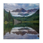 Kastanienbraune Bell Fliese (Vorderseite)