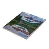 Kastanienbraune Bell Fliese (Seite)