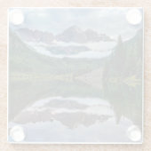 Kastanienbraune Bell Glasuntersetzer (Rückseite)