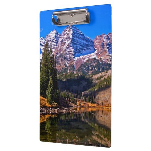 Kastanienbraune Bell Klemmbrett (Links)