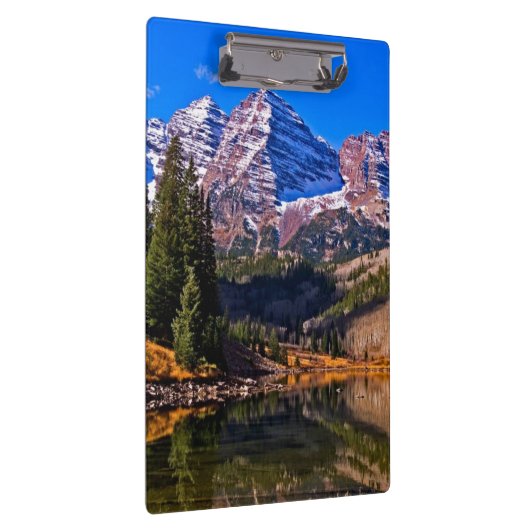 Kastanienbraune Bell Klemmbrett (Rechts)