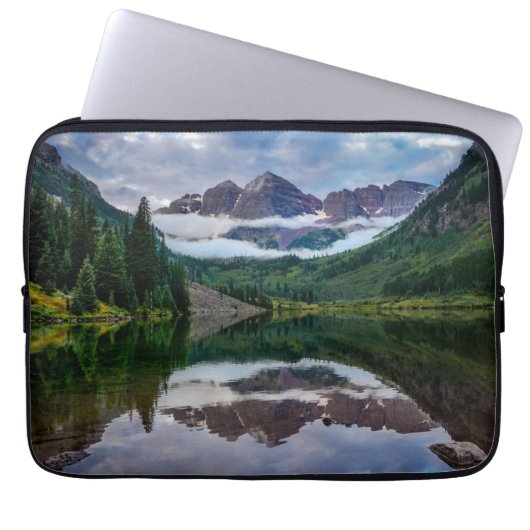Kastanienbraune Bell Laptopschutzhülle (Vorderseite)