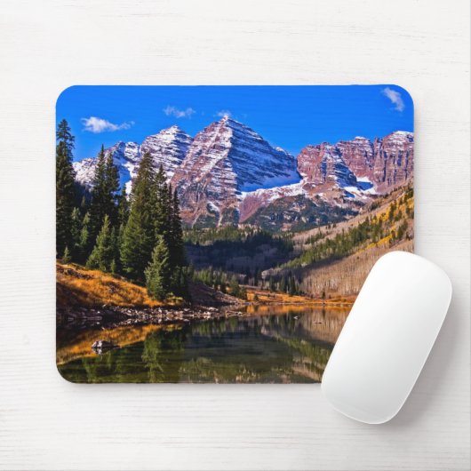 Kastanienbraune Bell Mousepad (Mit Mouse)