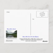 Kastanienbraune Bell-Reihe #2, Wolken-Reflexion Postkarte (Rückseite)