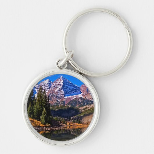 Kastanienbraune Bell Schlüsselanhänger (Vorne)