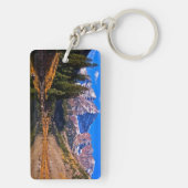 Kastanienbraune Bell Schlüsselanhänger (Rückseite)