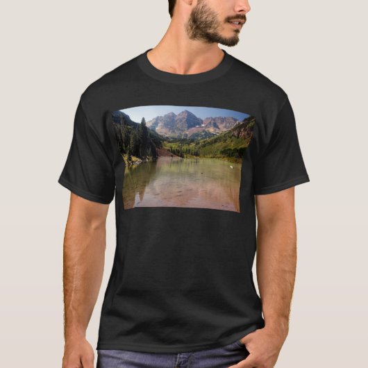 Kastanienbraune Bell T-Shirt (Vorderseite)