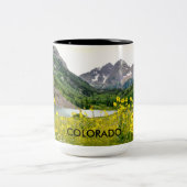 Kastanienbraune Bell Zweifarbige Tasse (Mittel)