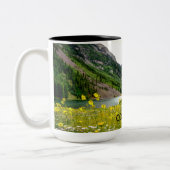 Kastanienbraune Bell Zweifarbige Tasse (Links)