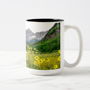 Kastanienbraune Bell Zweifarbige Tasse