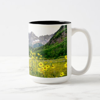 Kastanienbraune Bell Zweifarbige Tasse
