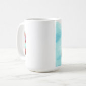 Kastanienbraune Drache-Tasse Kaffeetasse (Vorderseite Links)