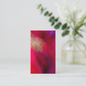 Kastanienbraune Nr. 7 Visitenkarte (Stehend Vorderseite)