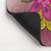 Kastanienbraune Tulpe Mousepad (Ecke)