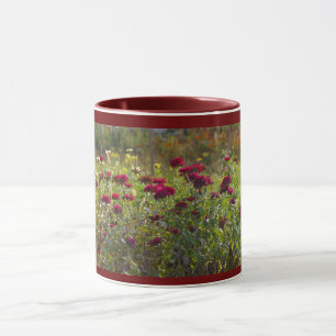 Kastanienbraune Wildblumen Tasse