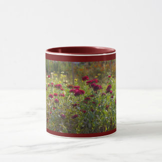 Kastanienbraune Wildblumen Tasse