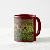 Kastanienbraune Wildblumen Tasse (VorderseiteRechts)