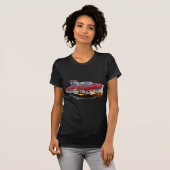 Kastanienbrauner LKW 1966 EL Camino T-Shirt (Vorne ganz)