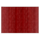 Kastanienbrauner roter hölzerner Korn-Bambusblick Schneidebrett (Vorderseite)