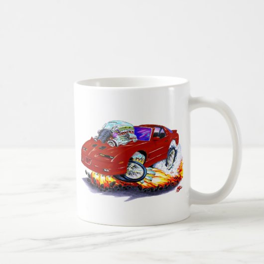 Kastanienbraunes Auto 1982-92 Transportes morgens Kaffeetasse (Rechts)