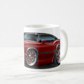 Kastanienbraunes Auto Olds Macheten-442 Kaffeetasse (VorderseiteRechts)