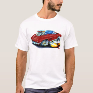 Kastanienbraunes Kabriolett 1965 Korvette T-Shirt
