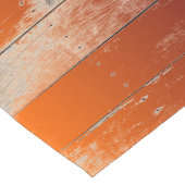 Kastanienbraunes und orange Team färbt rustikale Großer Tischläufer (Ecke)