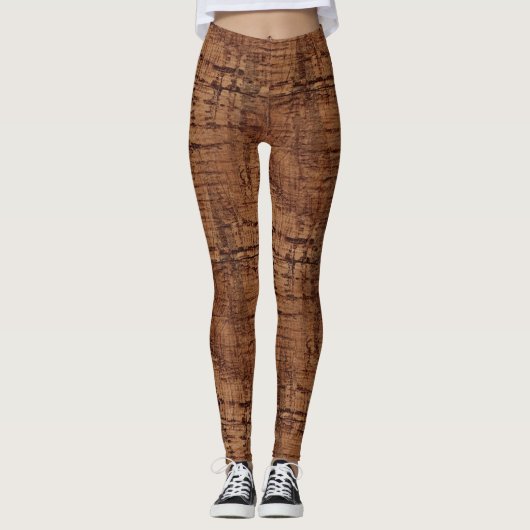Kastanieneiche-Kastanieneiche Leggings (Vorderseite)