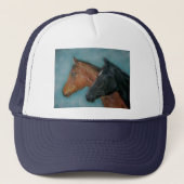 Kastanienforelle Truckerkappe (Vorderseite)