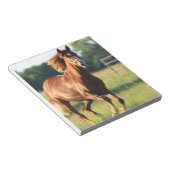 Kastaniengalopp Notizblock (angewinkelt)